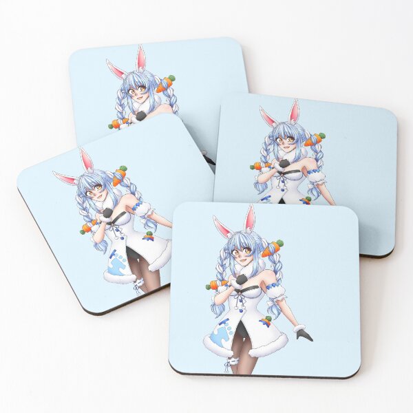 Item preview, Pekora Usada Hololive Vtuber fanart cute fullbody anime artwork designed and sold by breadcells.