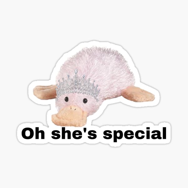Webkinz waddles oh she’s special Sticker