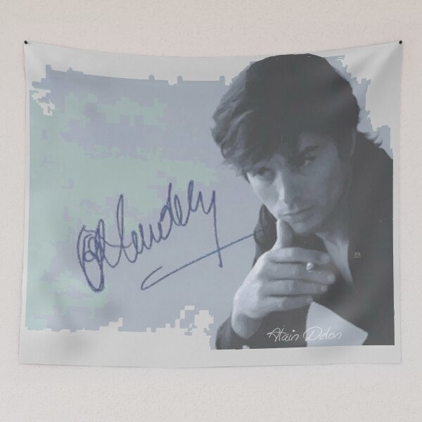 Item preview, Alain Delon, With His Signature (By ACCI) designed and sold by VanyssaGraphics.