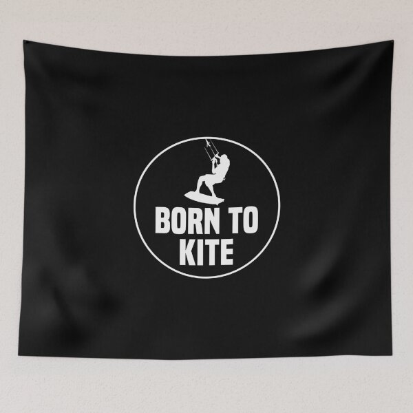 Item preview, Born To Kite KiteSurfing Kiteboarding Kite Flying Kiting designed and sold by Nessshirts.