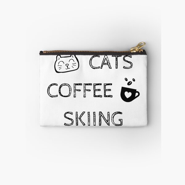 Item preview, Cats. Coffee. Skiing designed and sold by TheGreenGoat.