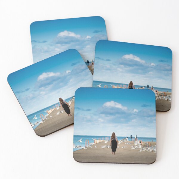 Item preview, People Girl Walking Alone Sad Bridge  designed and sold by DanielCarvalho2.