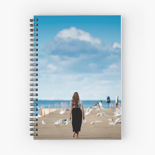 Item preview, People Girl Walking Alone Sad Bridge  designed and sold by DanielCarvalho2.