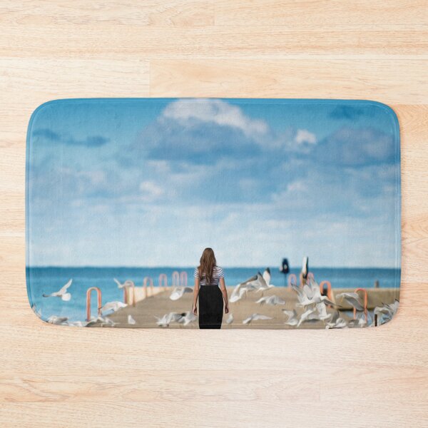 Item preview, People Girl Walking Alone Sad Bridge  designed and sold by DanielCarvalho2.