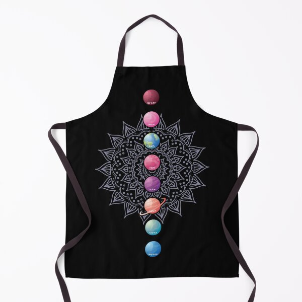 Item preview, Astro Yoga Chakras Sun Mandala Planets Solar System designed and sold by Maria Garcia.