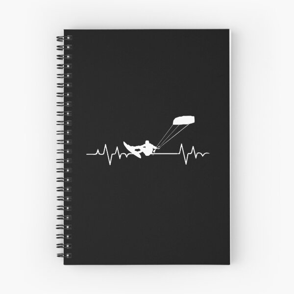 Item preview, Heartbeat of KiteSurfer Kite Flying Kiting Kiteboarder designed and sold by Nessshirts.