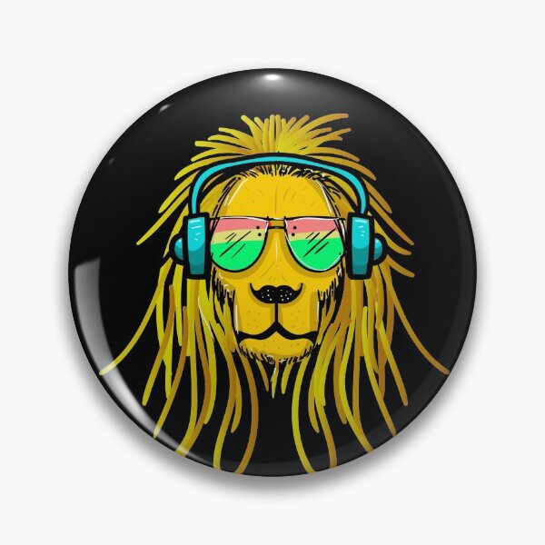 Item preview, Lion Of Judah Reggae Music Rastafari Jamaica designed and sold by Músico Ilustre.