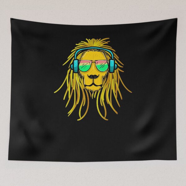 Item preview, Lion Of Judah Reggae Music Rastafari Jamaica designed and sold by Músico Ilustre.