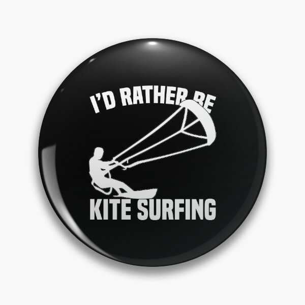 Item preview, I'D Rather Be Kite Surfing - KiteSurfer Kiteboarding Waves designed and sold by Nessshirts.