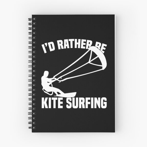 Item preview, I'D Rather Be Kite Surfing - KiteSurfer Kiteboarding Waves designed and sold by Nessshirts.