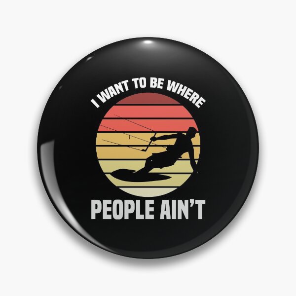 Item preview, I Want To Be Kitesurfing Where People Ain't Kiteboarding designed and sold by Nessshirts.