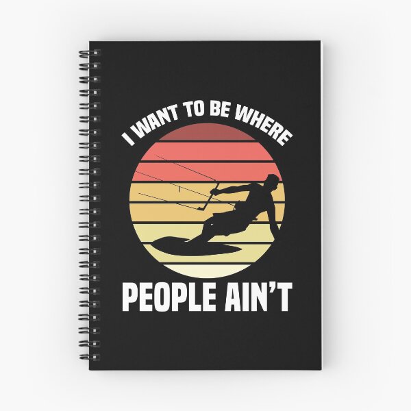 Item preview, I Want To Be Kitesurfing Where People Ain't Kiteboarding designed and sold by Nessshirts.