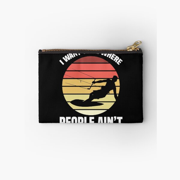 Item preview, I Want To Be Kitesurfing Where People Ain't Kiteboarding designed and sold by Nessshirts.