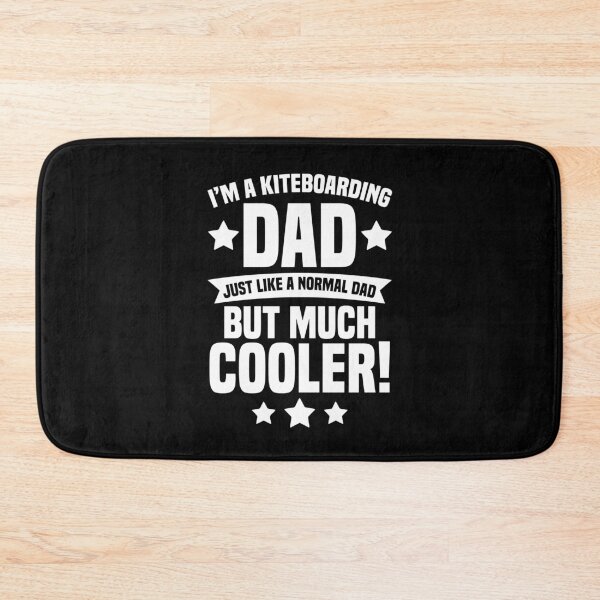 Item preview, I'm A KiteBoarding Dad Normal Dad But Much Cooler Surfer designed and sold by Nessshirts.