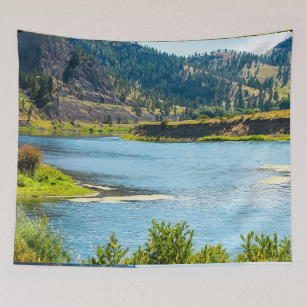 Item preview, River Water Blue Sky Cloud Nature  designed and sold by DanielCarvalho2.