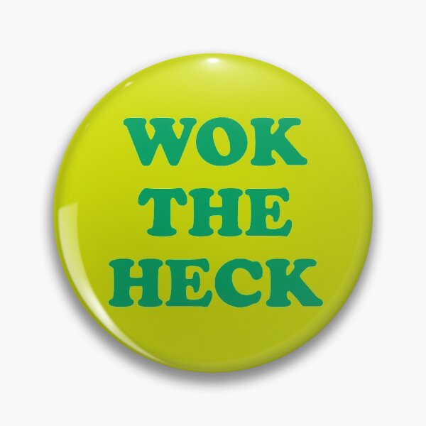 Item preview, Wok the Heck, Retro Pun designed and sold by Dennis Weber.