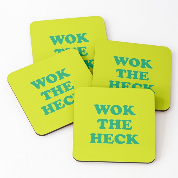 Item preview, Wok the Heck, Retro Pun designed and sold by Dennis Weber.