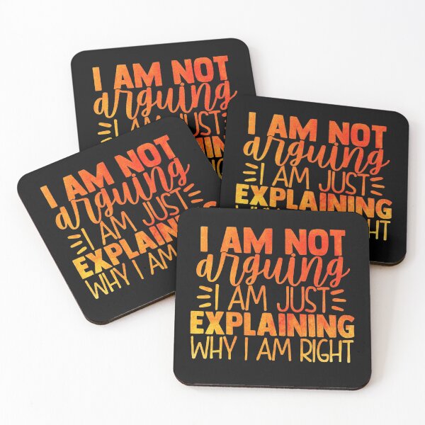Item preview, I am not arguing, I am just explaining why I am right designed and sold by SasKloset.