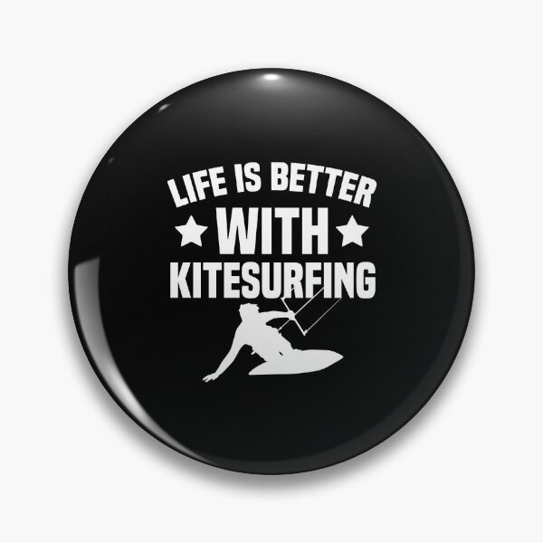 Item preview, Life Is Better With Kitesurfing Kite Flying Kiteboarder designed and sold by Nessshirts.