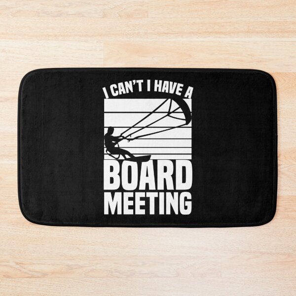 Item preview, I Can't Have a Kite Board Meeting Kite Flying Kiteboarder designed and sold by Nessshirts.