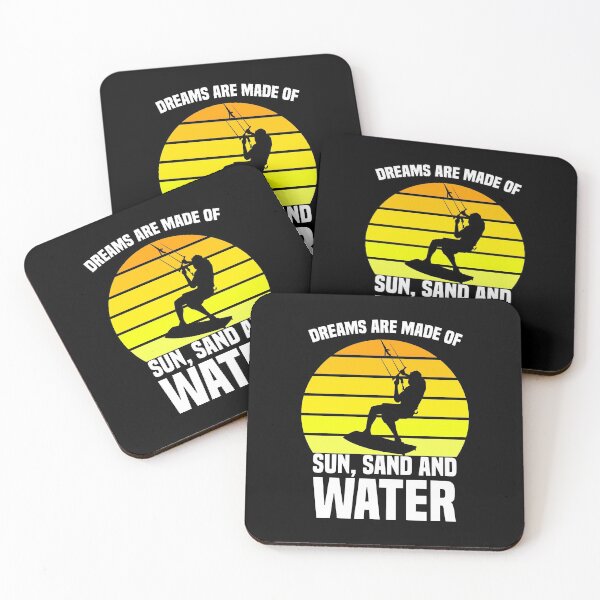 Item preview, Dreams Are Made Of Sun, Sand And Water Kiting KiteSurfer  designed and sold by Nessshirts.