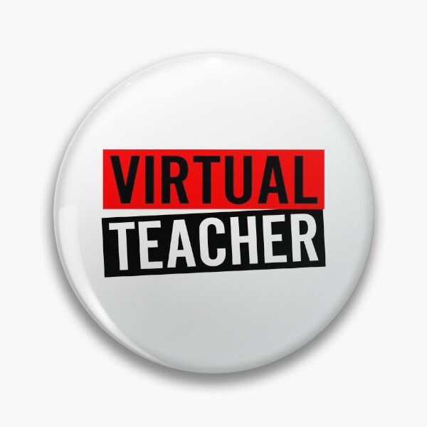 Item preview, Virtual Teacher Classic Sticker Design designed and sold by Glike.