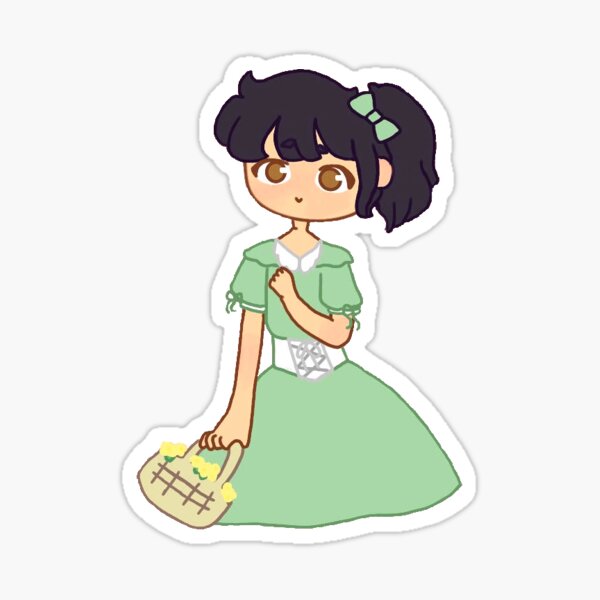 flower girl Sticker