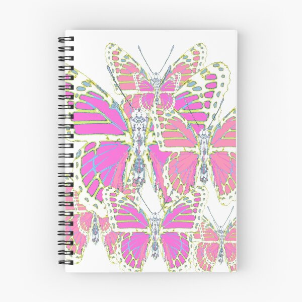 Item preview, SOFT PINK ABSTRACT  MONARCH BUTTERFLY PATTERNS designed and sold by sharlesart.