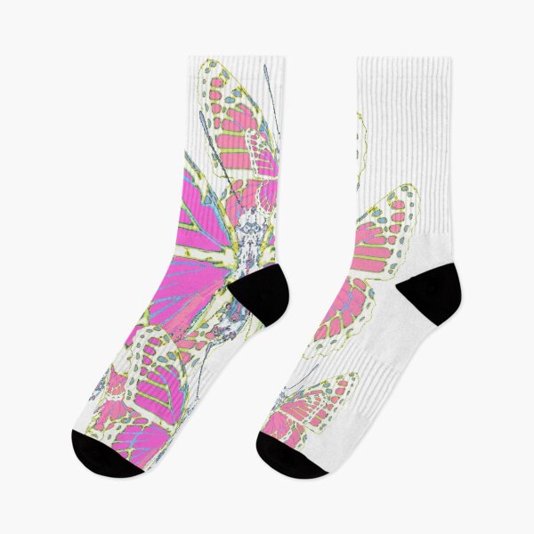 Item preview, SOFT PINK ABSTRACT  MONARCH BUTTERFLY PATTERNS designed and sold by sharlesart.