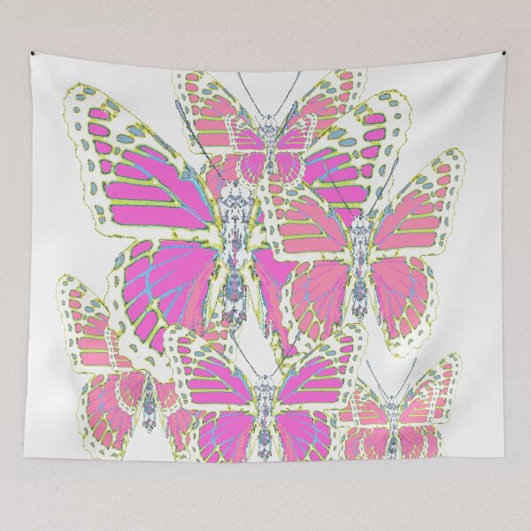 Item preview, SOFT PINK ABSTRACT  MONARCH BUTTERFLY PATTERNS designed and sold by sharlesart.