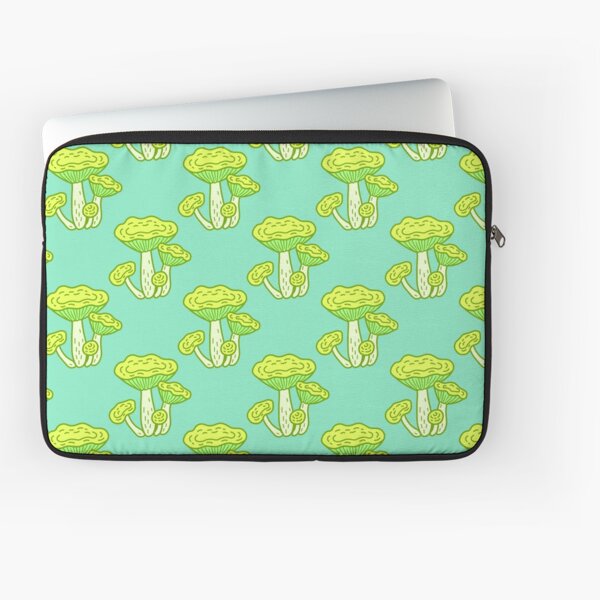 Yellow Mushroom Laptop Sleeve