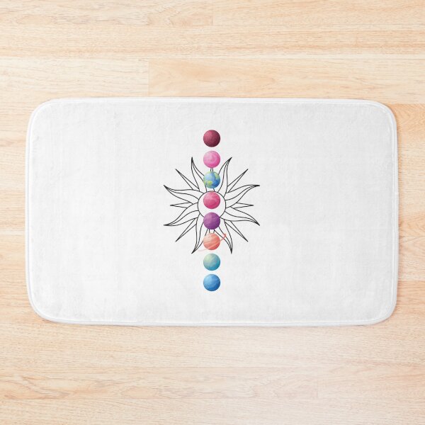 Item preview, Astro Yoga Chakra Sun Mandala Planet Solar System designed and sold by Maria Garcia.