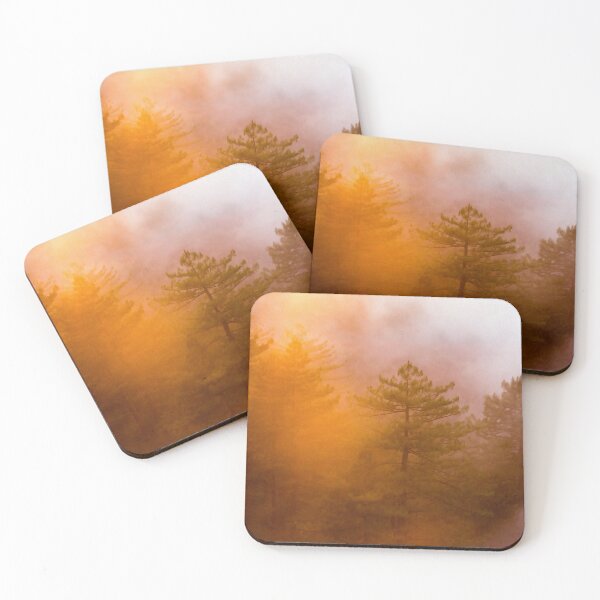 Item preview, Trees Forest Woods Nature Foggy Clouds  designed and sold by DanielCarvalho2.