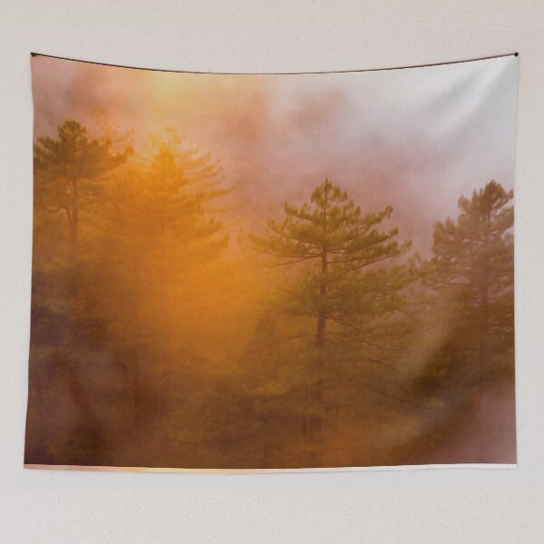 Item preview, Trees Forest Woods Nature Foggy Clouds  designed and sold by DanielCarvalho2.