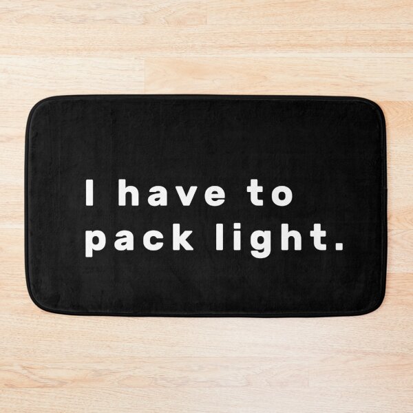 Artikelvorschau, Ich muss Licht packen. entworfen und verkauft von Parag's Travel Shop.