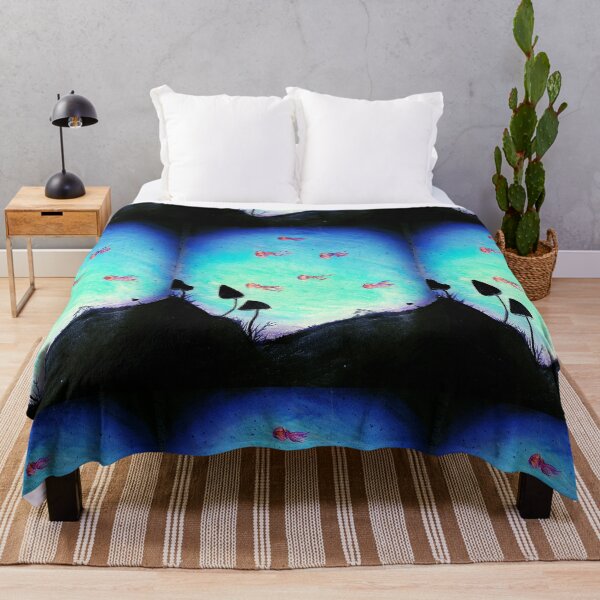 Item preview, Mushroom and Ocean Jellyfish Sky  designed and sold by Shelby  Deisher.