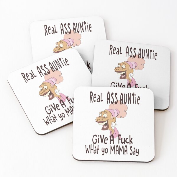 Item preview, Real Ass Auntie Give A Fuck What Yo Mama Say designed and sold by CarleyBatz.