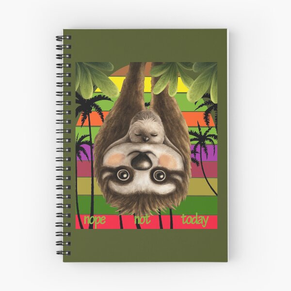 Item preview, Sloth Funny Mommy - Nope Not Today designed and sold by david parry.