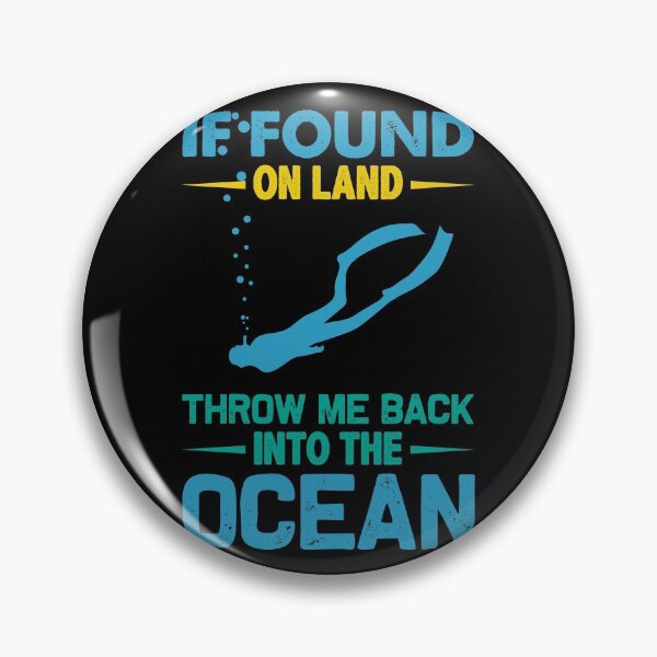 Item preview, If Found On Land Throw Me Back Into The Ocean designed and sold by cotros.