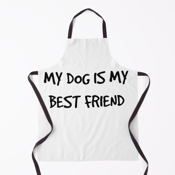 Item preview, My Dog Is My Best Friend Forever Black designed and sold by Barolina.