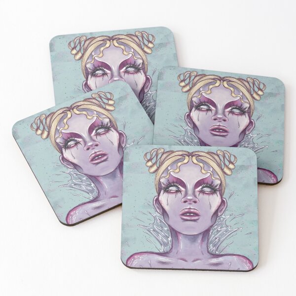 Item preview, "AMOEBA" Bimini Bon Boulash Inspired Digital Painting designed and sold by @dollyboyxoxo.