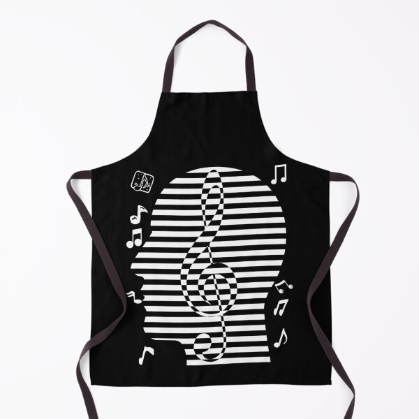 Item preview, Black and white music head note designed and sold by Fashimation20.