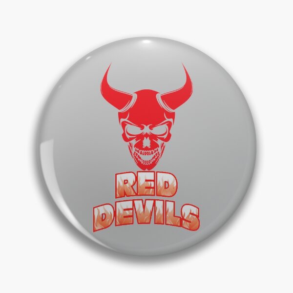 Item preview, Red Devil Face Skull designed and sold by ThisisaRed.