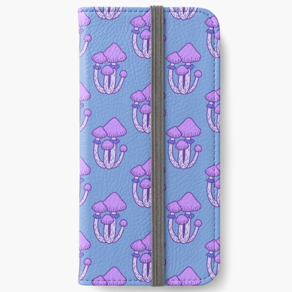 Purple Mushroom iPhone Wallet