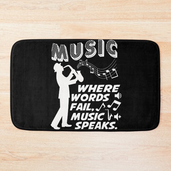 Item preview, Black and white musician quote designed and sold by Fashimation20.