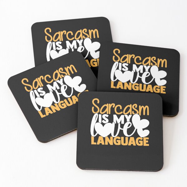 Item preview, Sarcasm is my love language designed and sold by SasKloset.