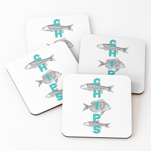 Item preview, Fish and Chips foodie design designed and sold by MiloHarris.