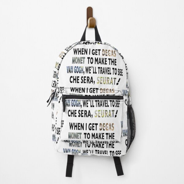 Item preview, Fun Artist Pun - Degas Monet Van Gogh Seurat Saying designed and sold by molamode.