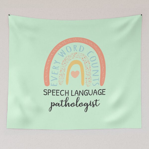 Item preview, Speech Language Pathologist II - Every Word Counts designed and sold by Lemon Pepper.