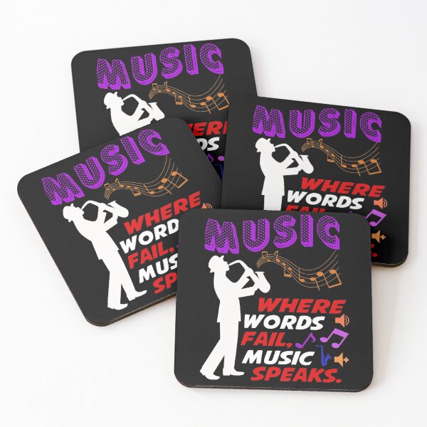 Item preview, Colourful Musician Note Quote designed and sold by Fashimation20.